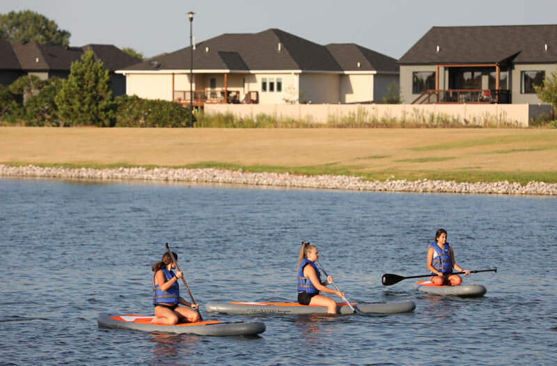 UNK paddleboarding